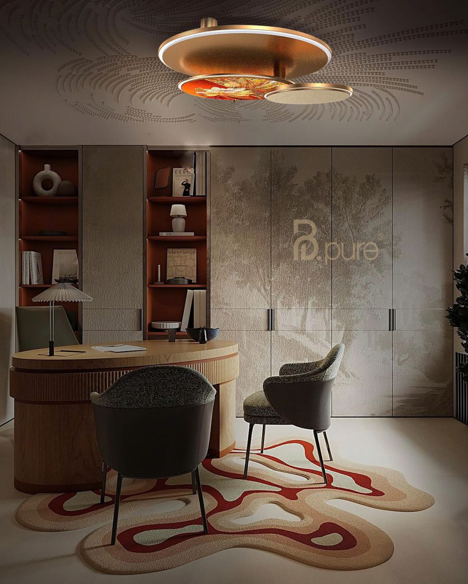 Đèn trần sơn mài - Ảnh khác số - 1